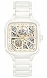 [ラドー] 腕時計 True Square Automatic Open Heart (トゥルー スクエア オープンハート) 38mm R27073702 自動巻き メンズ 【正規輸入品】 ホワイト