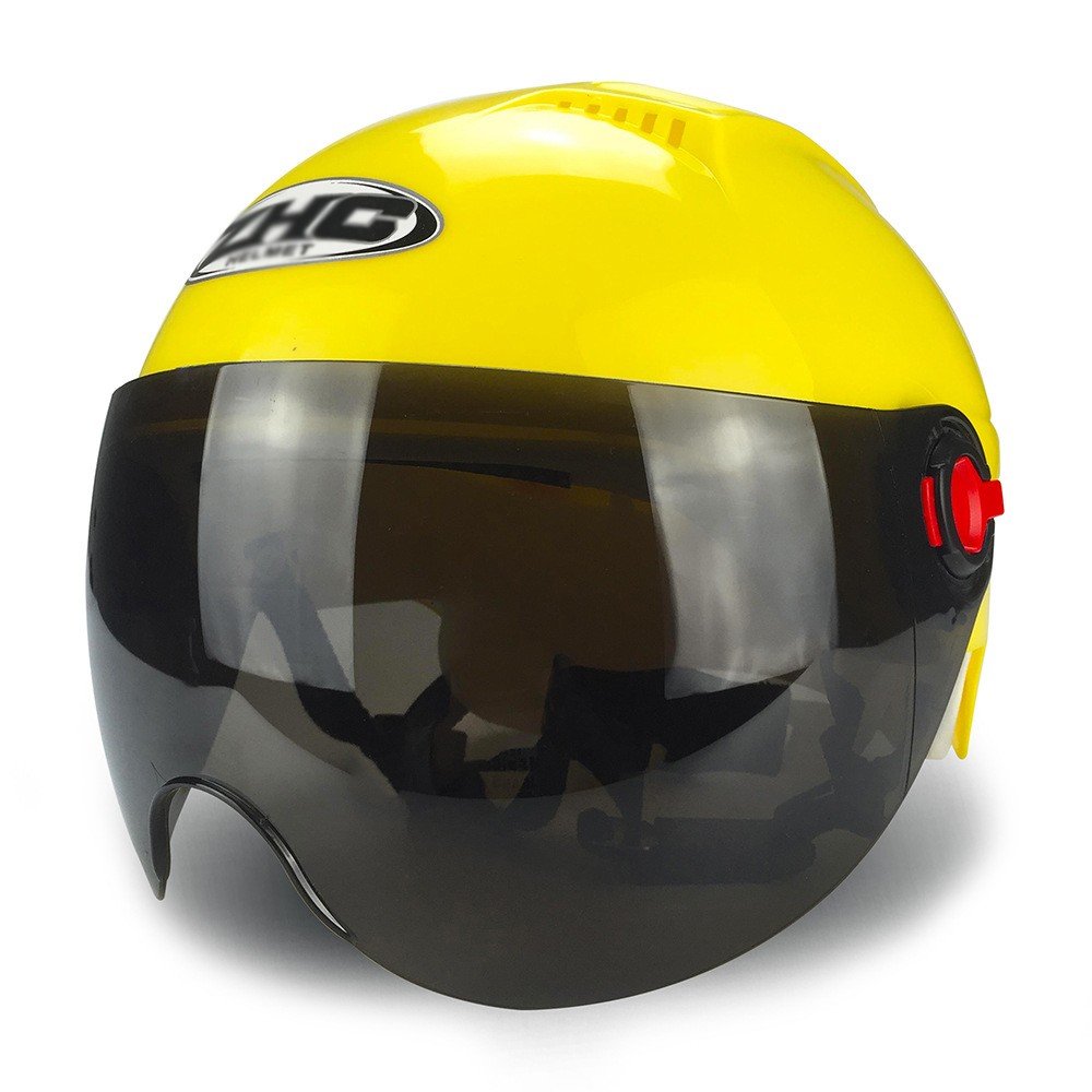 Casco protector medio GUO contra rayos UV para moto eléctrica 4