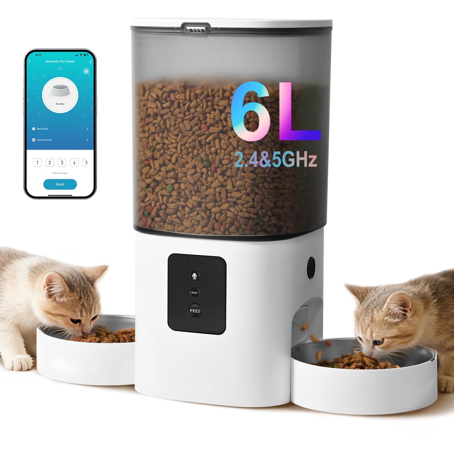 ANDOLL HOME Automatic Cat Feeder