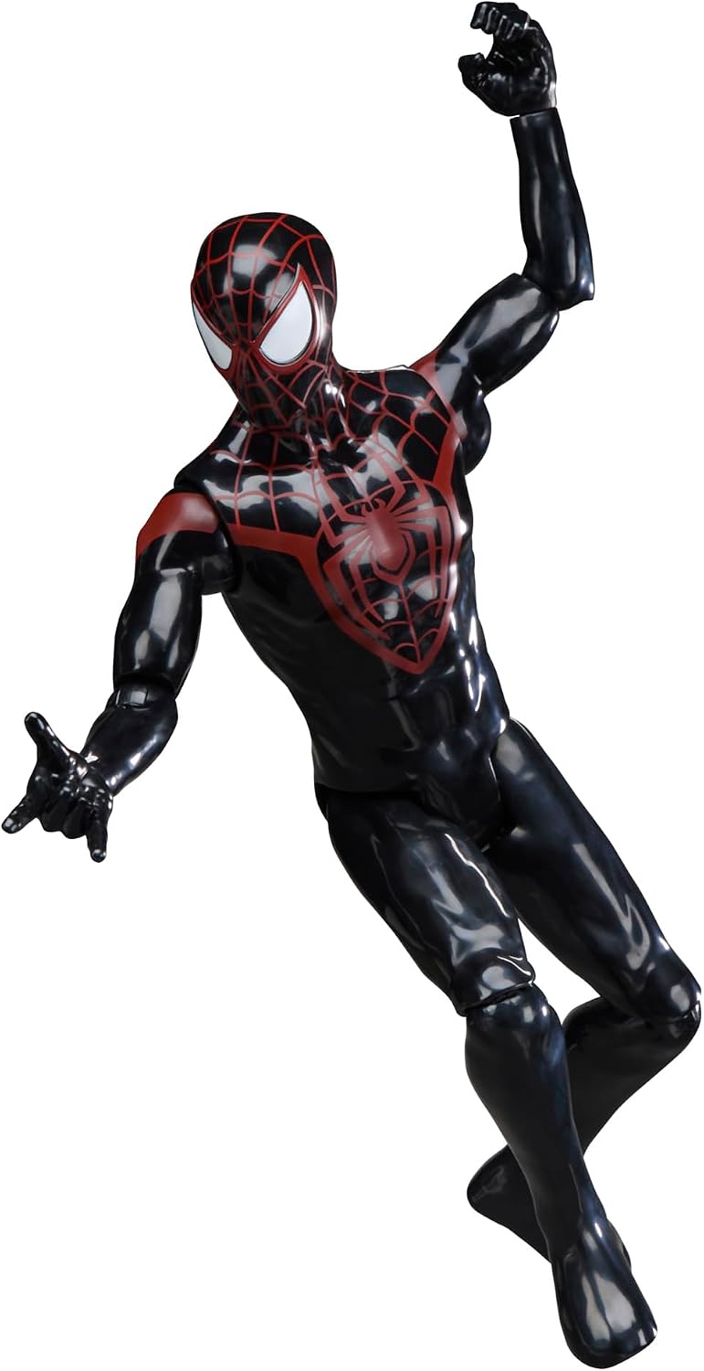 SPIDER-MAN Marvel Titan Series Miles Morales Action Figure, 12-Inch-Scale (30 cm) Super Hero Toys for Kids Ages 4+