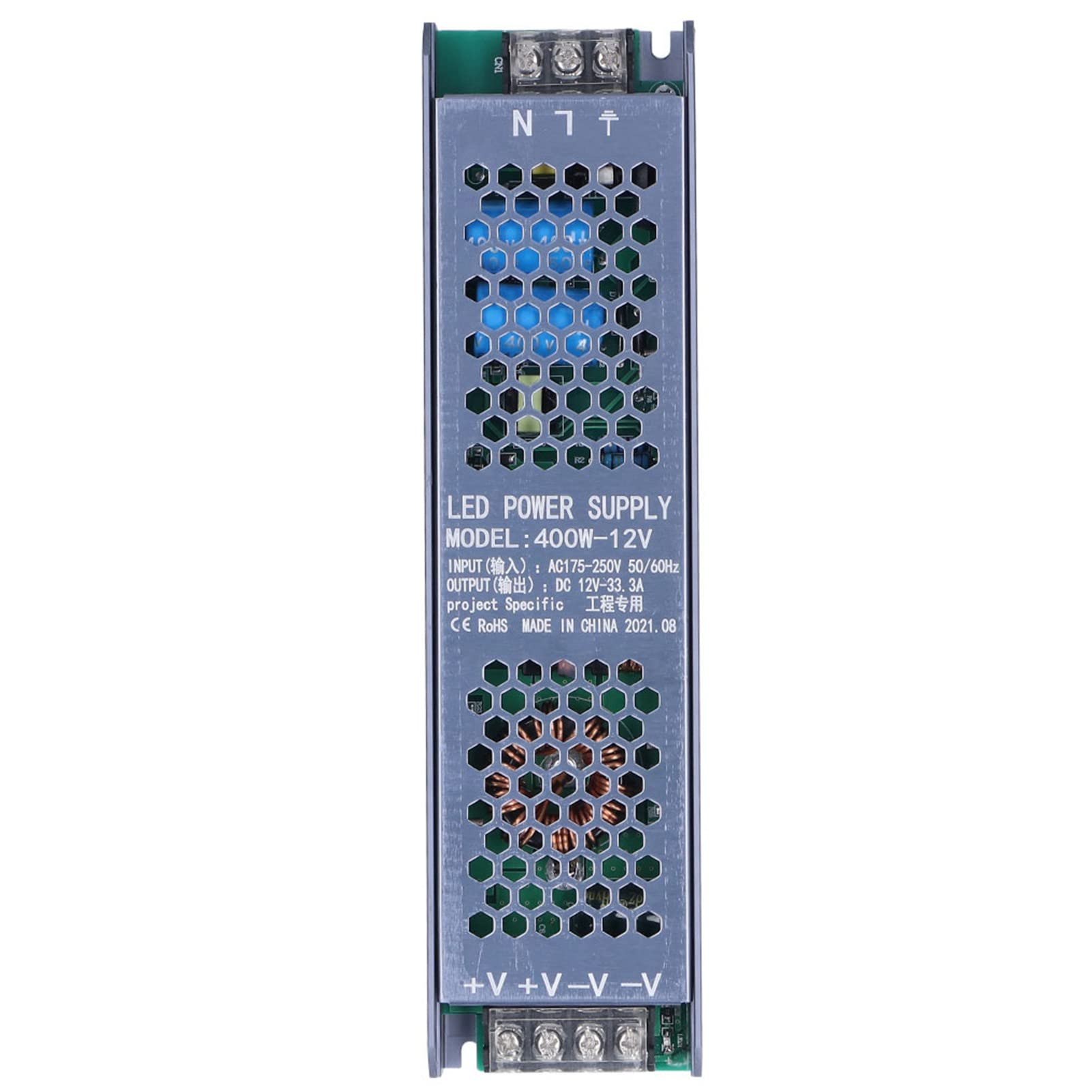 YWBL-WH Alimentatore LED 400W, Ingresso a Tensione Variabile AC175-250V,