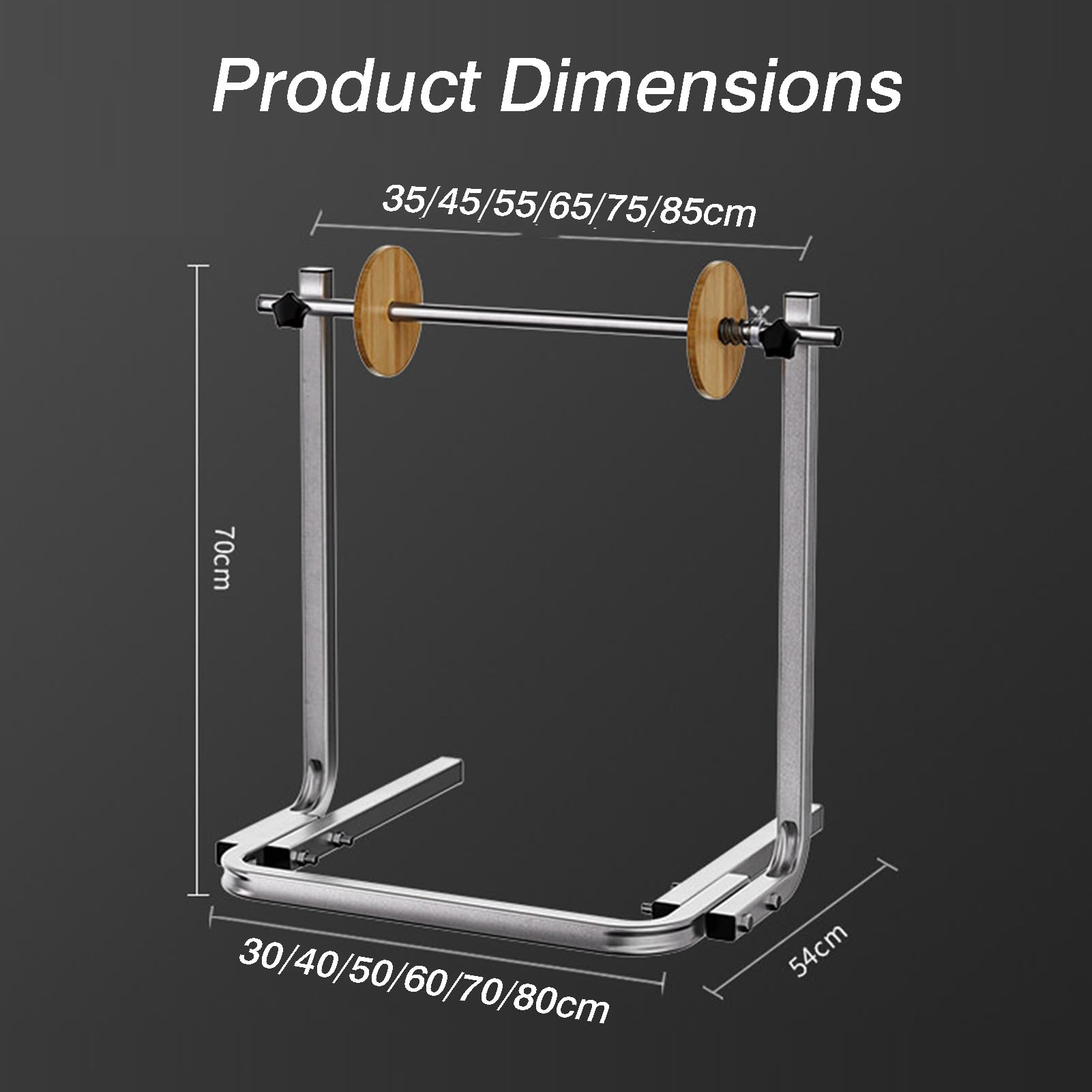 Dispenser For Rotoli Di Pluriball, Supporto Manuale In Schiuma For Cuscino | Facile sostituzione della pellicola salvaspazio, capacità di carico di 30 kg for lo spostamento e la spedizione(Width 35cm)