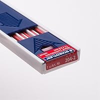 Vista 6 de Staedtler Mars - Plomo de carbono, 0.079 in, rojo, 12 plomo