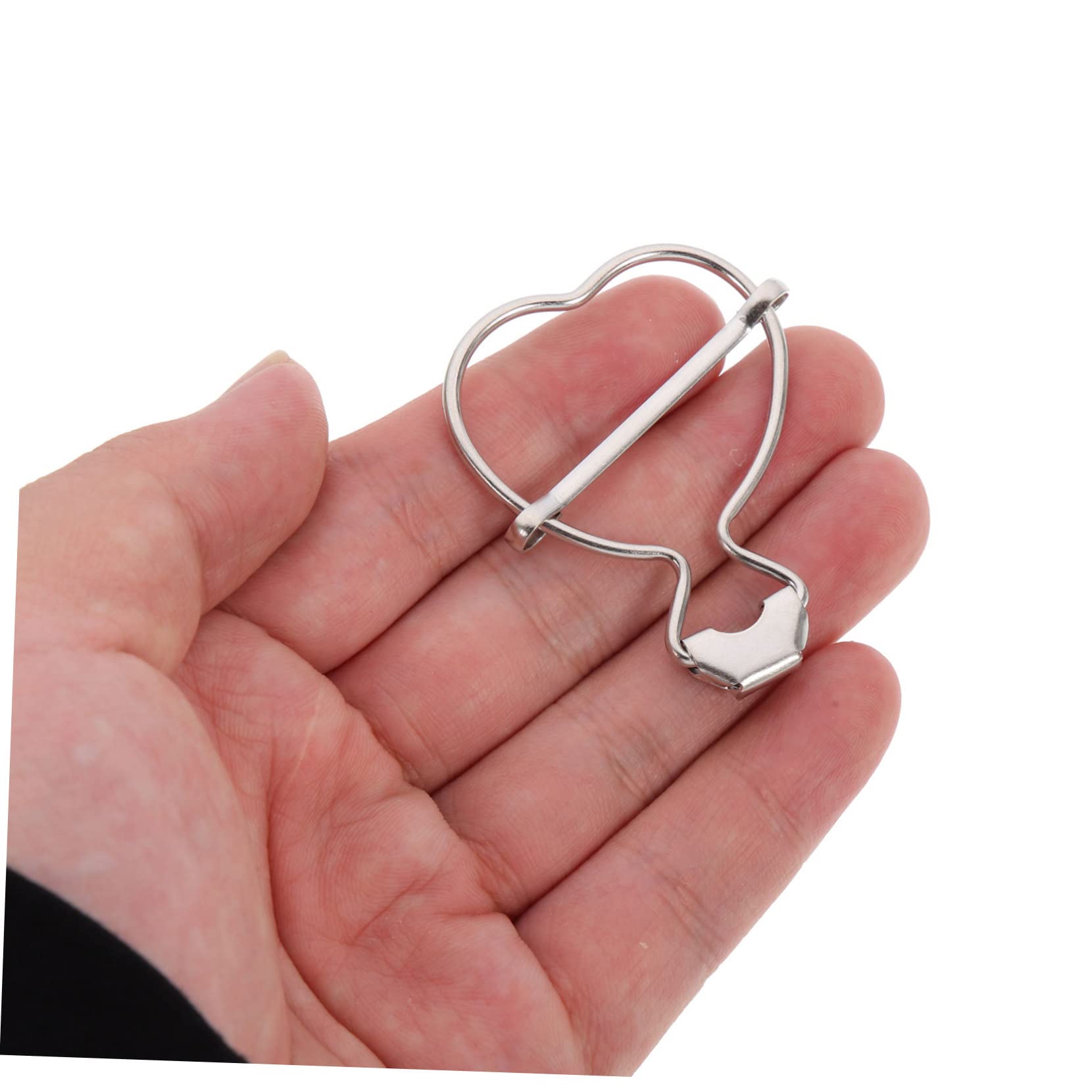 STOBOK 50stücke Herzförmige Overall Schnallen Teiliges Langlebige Bekleidungsbefestigungen Für Hosen Gürtel Rucksäcke Handgefertigte Bastelaccessoires Robust Und Praktisch