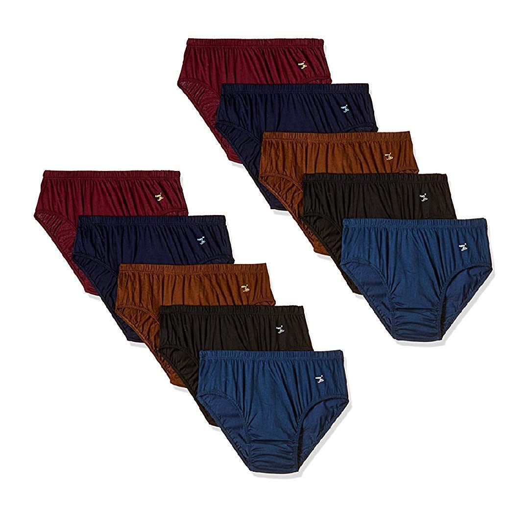 Cotton Hipster Panties (Pack of 10) Jon Women PANTY-95_Multicolour_XL-image-37
