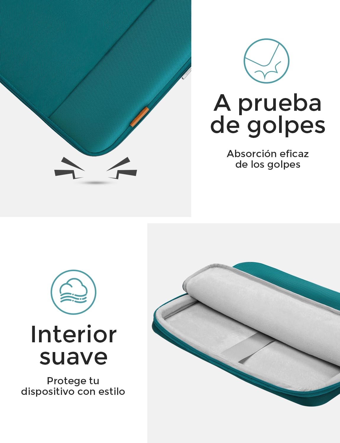 DOMISO Custodia Borsa Impermeabile Notebook Portatile Borsa Sleeve Custodia PC Portatile,LP07