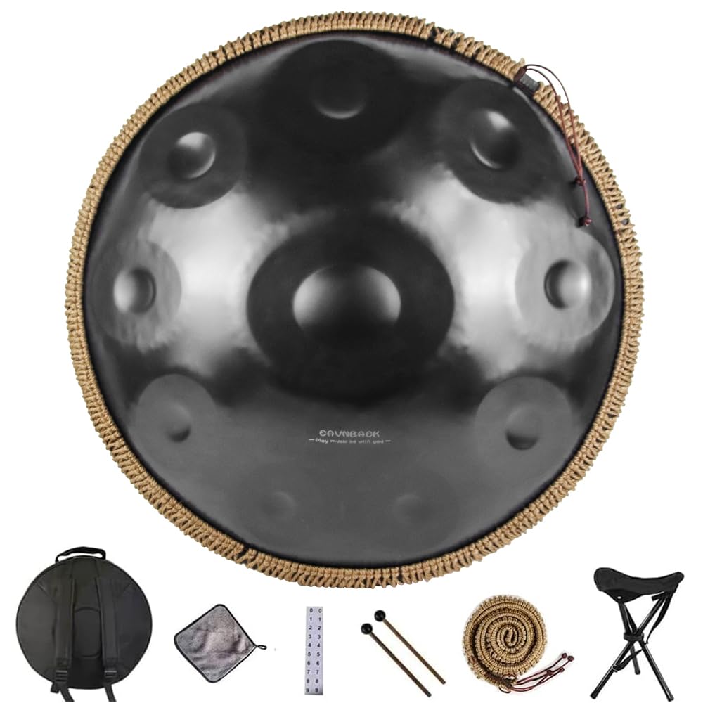 Amazon | Eavnbaek アドバンスド大人用ハンドパン - 22インチ 10-Note