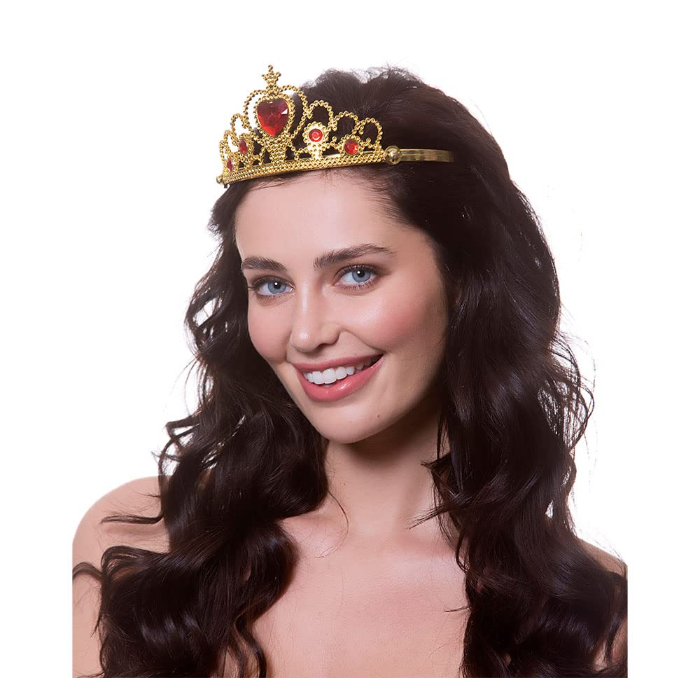 Wicked Costumes Gold Royal Crown Tiara Fancy Dress Accessory