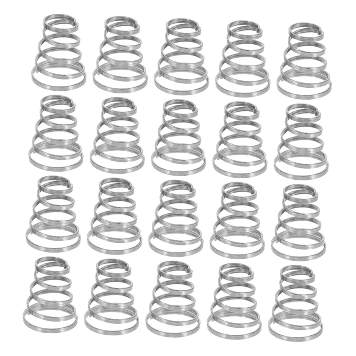 Mikikit Essential Bike Components: 20pcs Stainless Steel Quick Release Skewer Spring for Road
