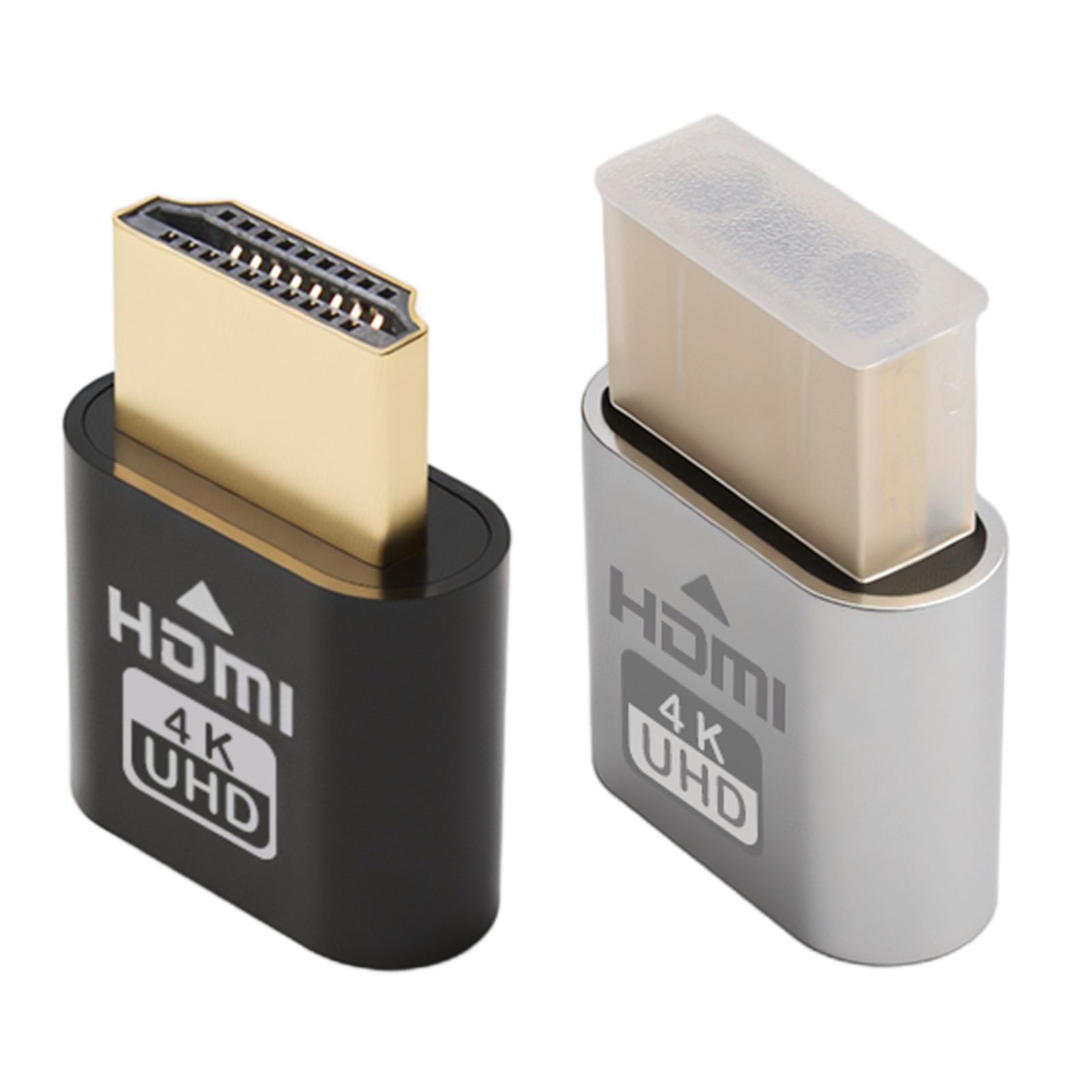 2er-Pack 4K kabelloser HDMI-Streaming-Adapter, Smart-TV-Streaming-Stick-Display-Adapter für mobiles Bildschirm-Spiegeln, Receiver für TV, PC, Mobilgeräte, einfach zu bedienender Smart-Media-Player