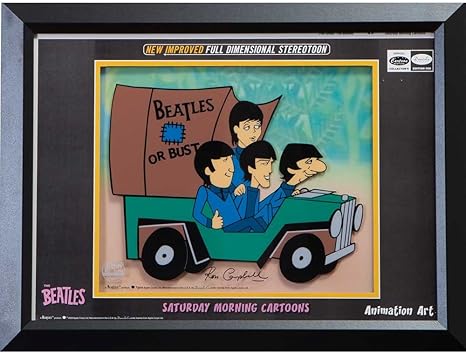 Amazon Beatles ビートルズ The Beatles Get Back 公開 アニメ ザ ビートルズ コレクション Beatles Or Bust コレクタブル 公式 オフィシャル アートワーク ポスター オンライン通販