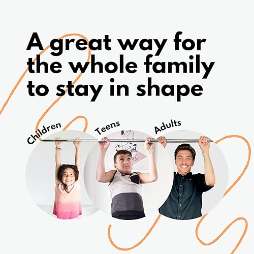 Miniatura 7 de DreamGYM Barra de soporte para columpio de puerta, barra de dominadas, columpio interior o columpio de yoga