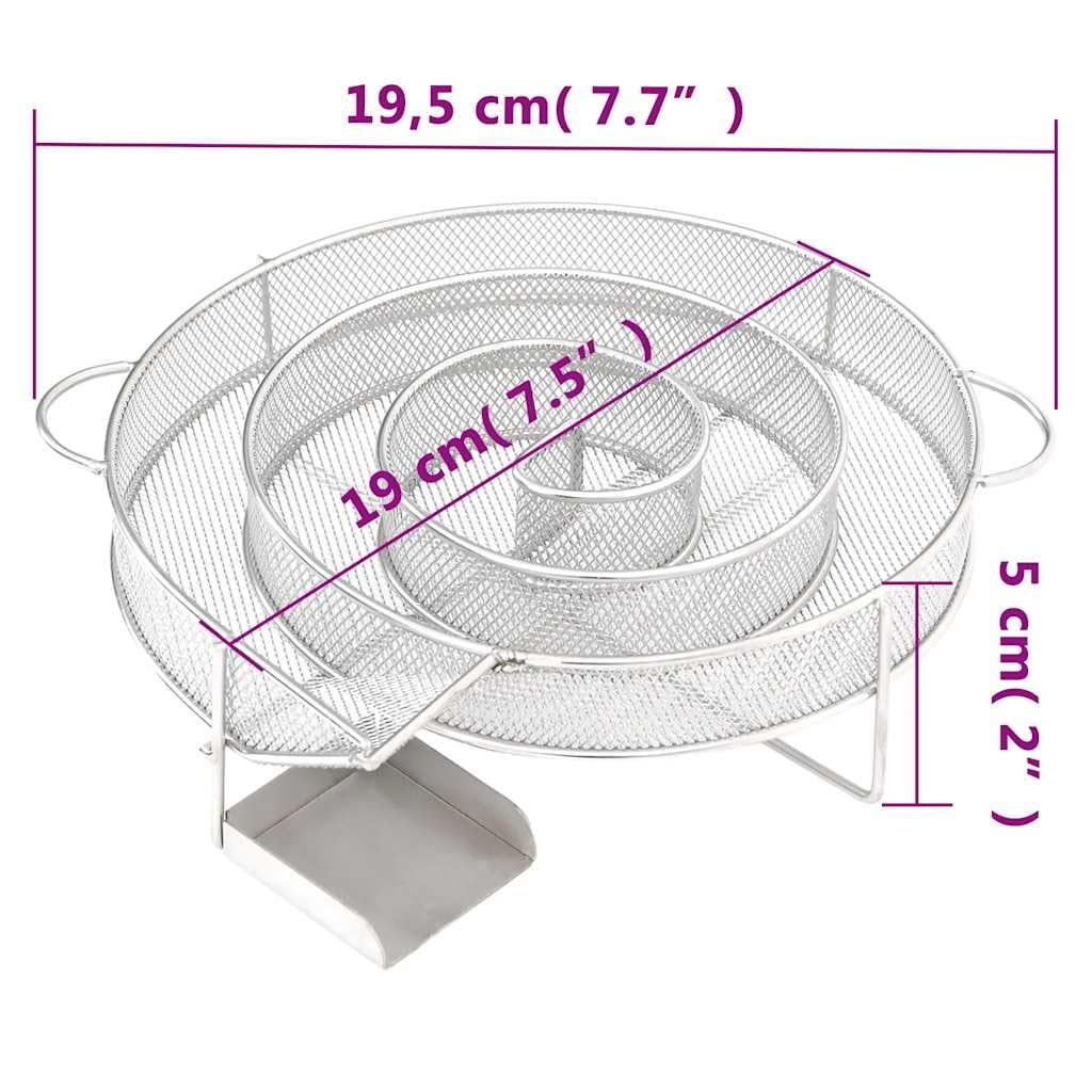 Horno para ahumar con generador de humo frío, acero galvanizado, 44,5 x 29 x 110 cm, para carne, pescado, salchichas, ahumador al aire libre, con termómetro y ventana de cristal
