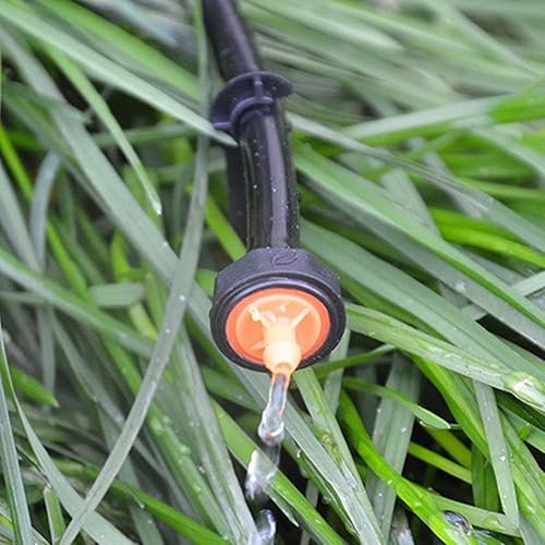 Miniatura 4 de 50 estacas de apoyo de riego para riego por goteo, estacas de soporte de goteo para tubos de 14 de pulgada, para huertos, hierbas, jardines, macizos