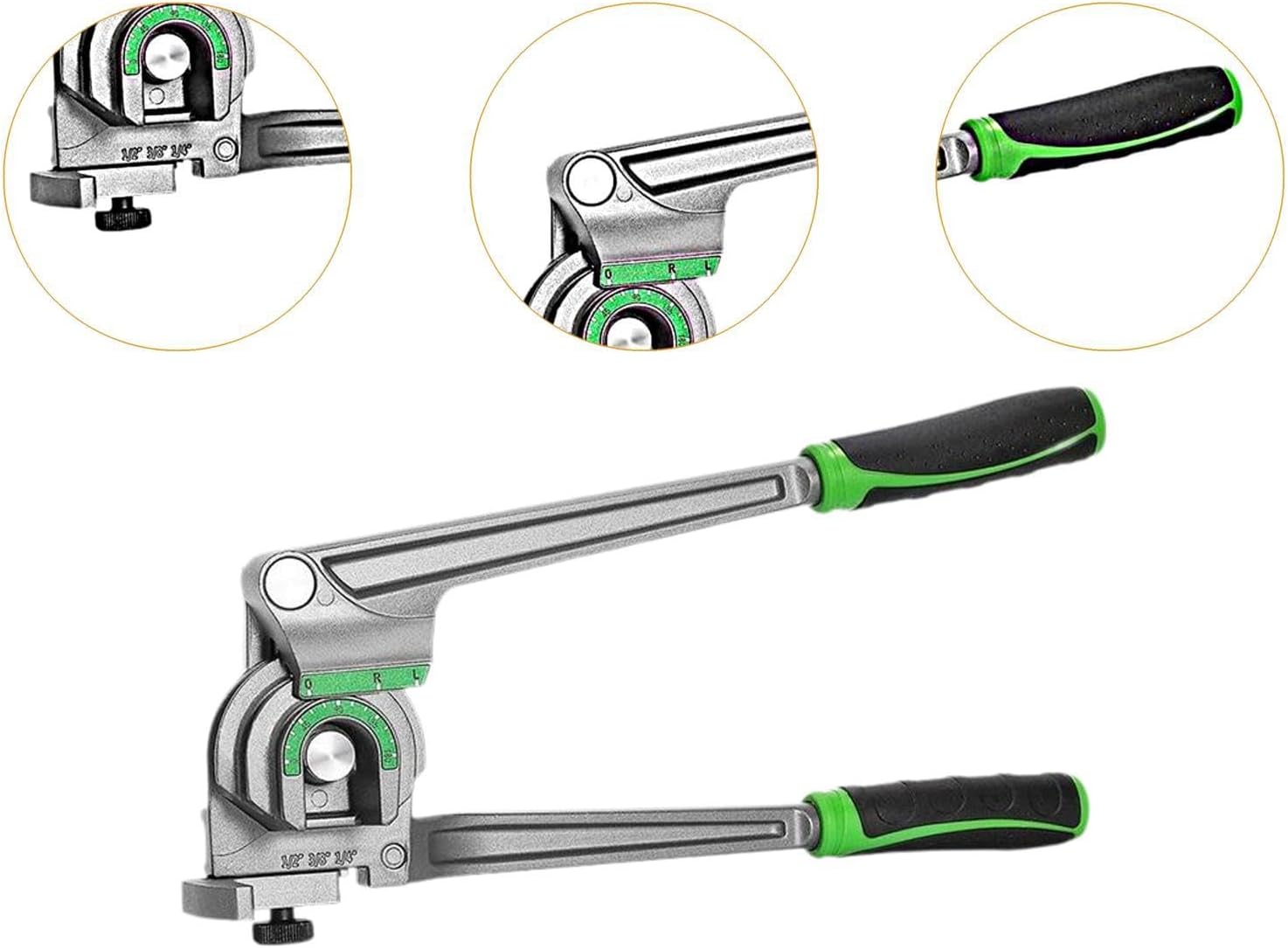 Amazon | チューブベンダーキット ラチェット銅管ベンダー コンパクト