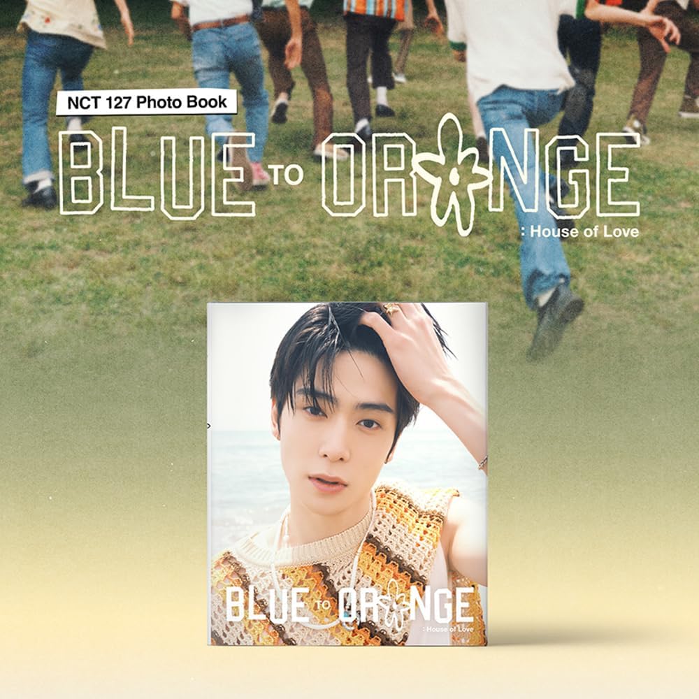 NCT 127 PHOTOBOOK Blue to Orange : House of Love (JAEHYUN ver.)
