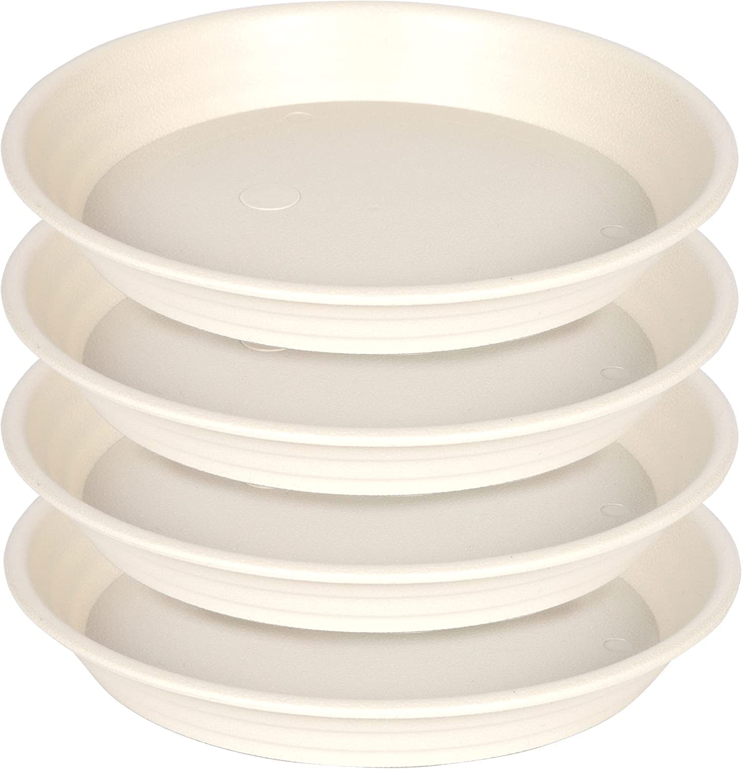 6 Pack of 12 Inch Plant Saucer, Plastic Plant Trays for Pots, Plant Saucers for Indoors Round, Planter Tray for Planter 10"/11"/12" (Grayish White) (B0BPJTF17Y) Amazon Price History, Amazon Price Tracker