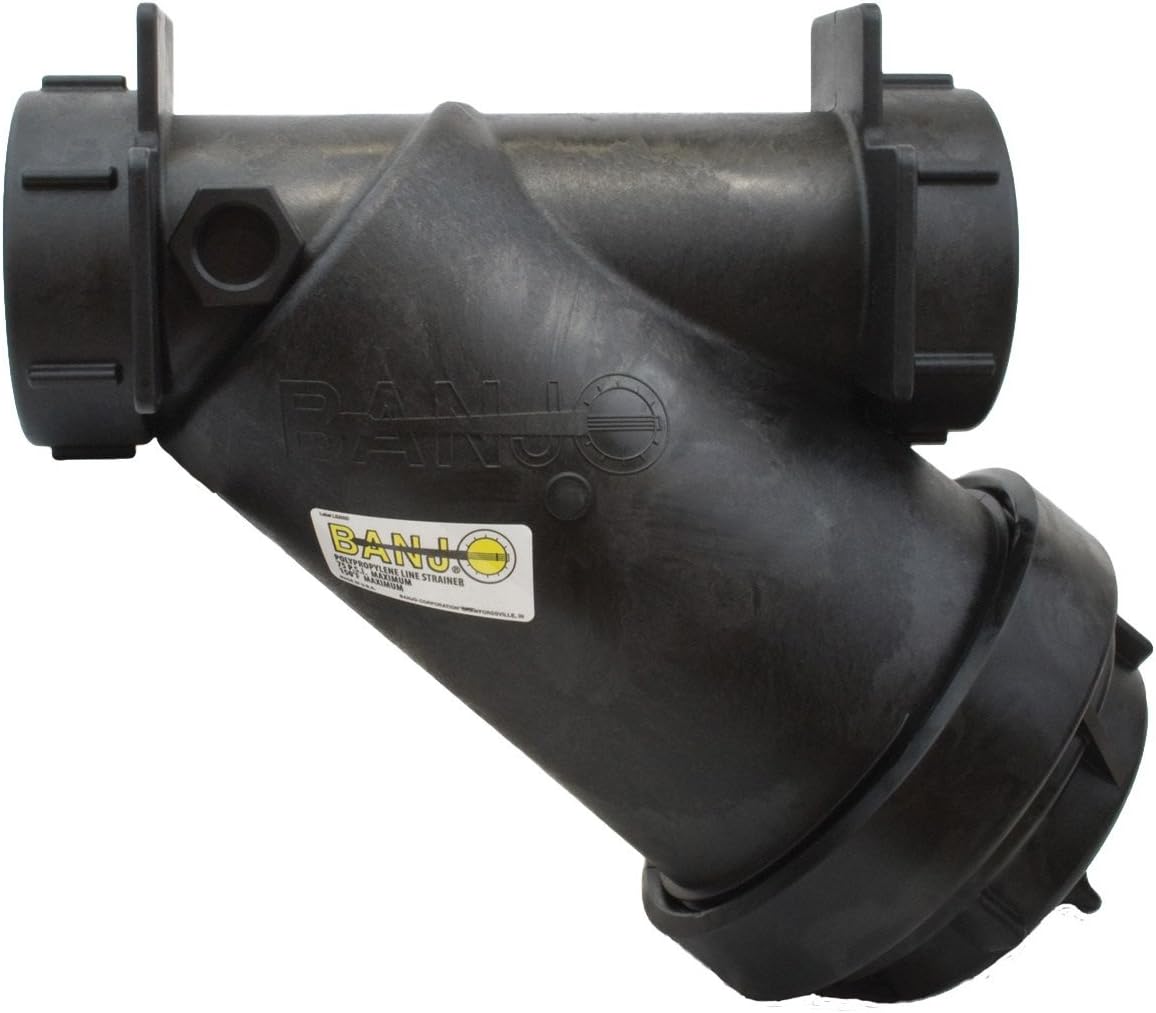 Banjo LSM300-50 3" x 3" Y Strainer with 50 Mesh, 304 SS Screen