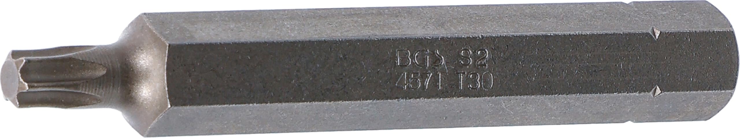 BGS 4571 | Bit | Length 75 mm | 10 mm (3/8") Drive | T-Star (for Torx) T30