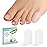 Welnove Gel Toe Cap and Protector - Silicone Toe Covers - Toe Cushions for Pain Relief, Missing or Ingrown Toenails, Corns, Calluses, Blisters - Infused Aloe Vera Extract (8 Small, Clear)