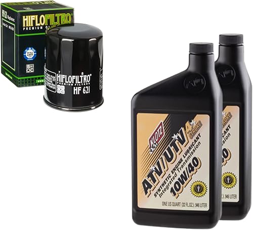 Kit de cambio de aceite y filtro para Arctic Cat 2013 550 XT 4X4 sintético 10W-40