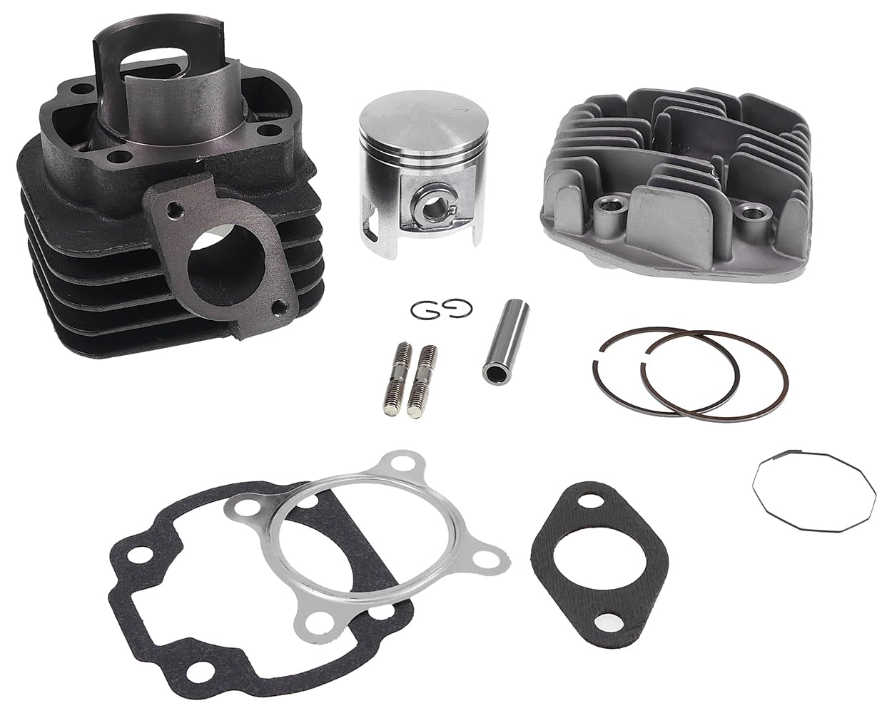 2EXTREME cilindro sport 70cc compatible con Minarelli AC scooter, CLASSIC