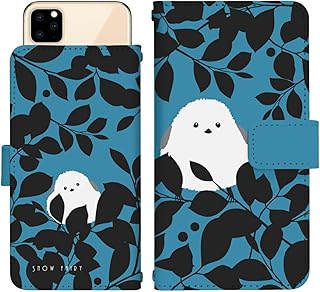 Google Pixel 4 XL 用 ケース スライド式 手帳型 カバー スマホケース dslide811(E) とり 鳥 小鳥 しまえなが