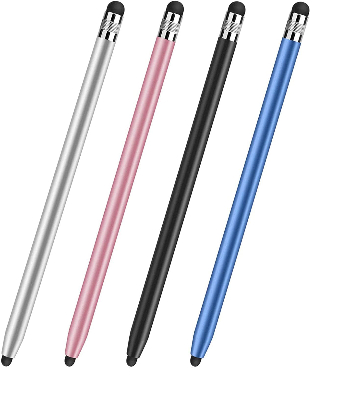 Khazna 4-Pack Stylus Pens, High Sensitivity & Precision Capacitive Stylus for iPhone/iPad Pro/Tablets/Samsung/Galaxy/PC