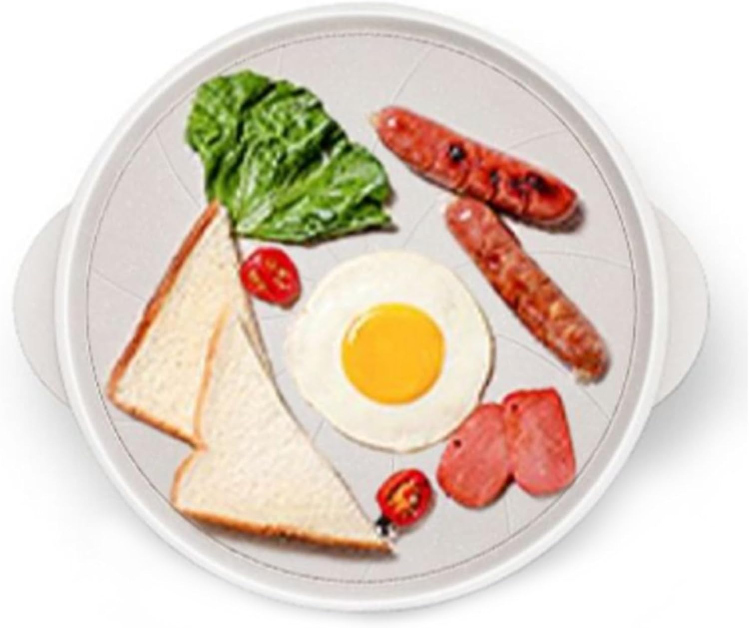 Heat Diffuser for Gas Stove Aluminum Alloy Thawing Plate Fast Defrosting Tray Multifunctional Cookware Accessories with Handle Anti Burning for Home Kitchen