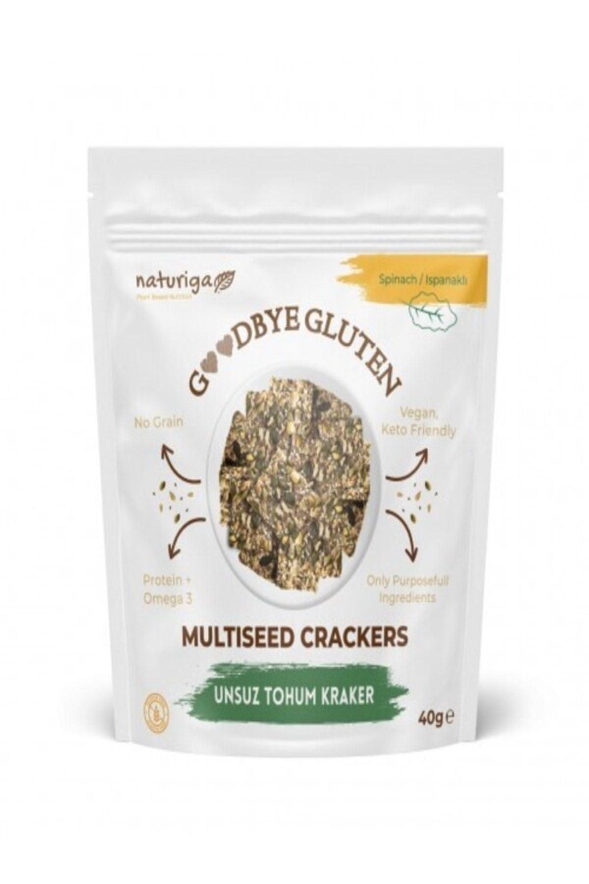 Naturiga Ispanak Tohum Kraker 40 gr
