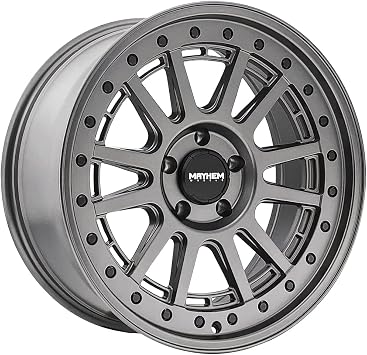 mayhem COMPASS 8305 MATTE GUNMETAL W/BLK BOLT 17X9 5-127 -6MM 78.1MM