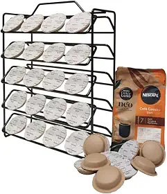 Genérico Suporte Organizador Cantinho do Café Porta 40 Cápsulas Dolce Gusto NEO