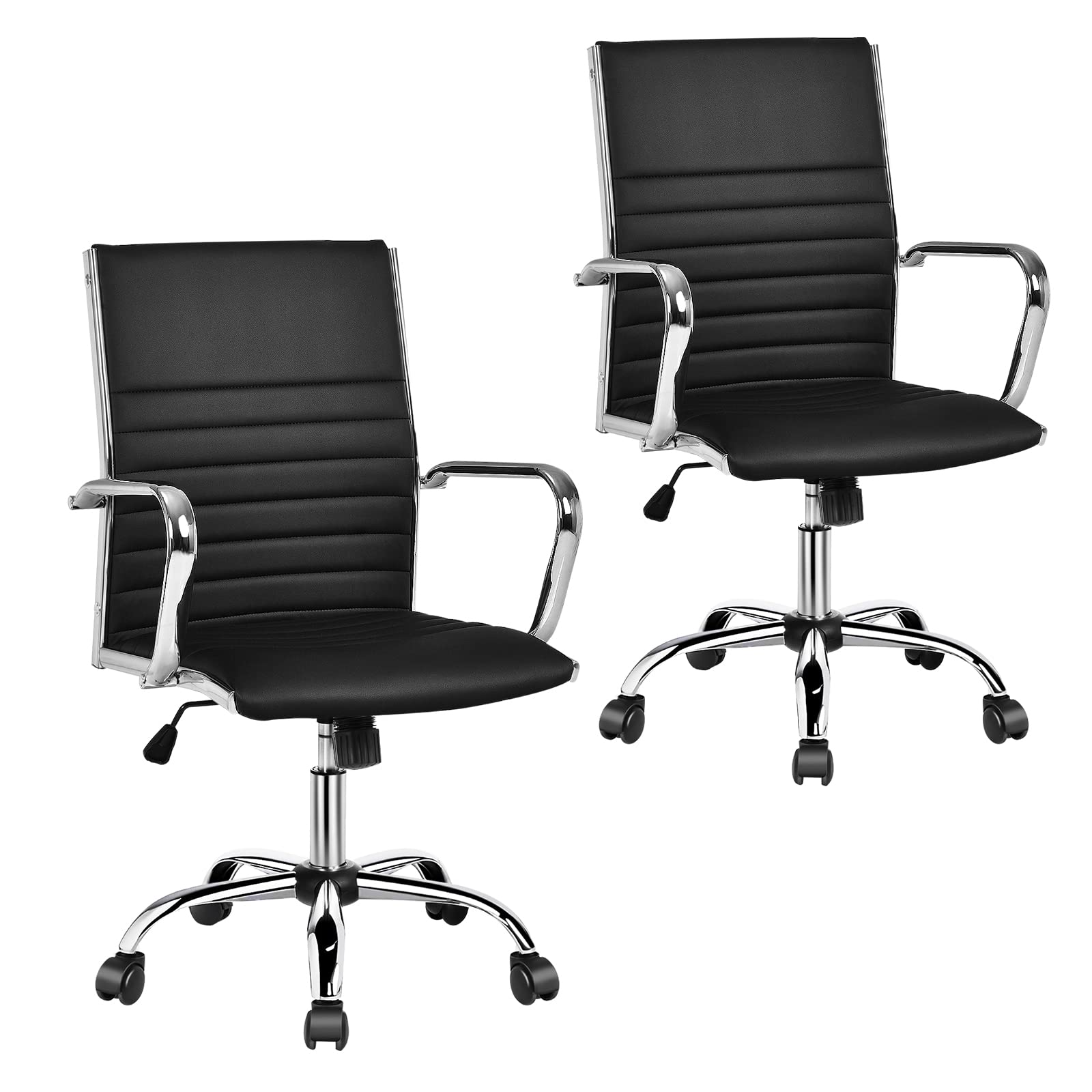 Buy Giantex Ribbed Office Chair, Ergonomic High Back Executive