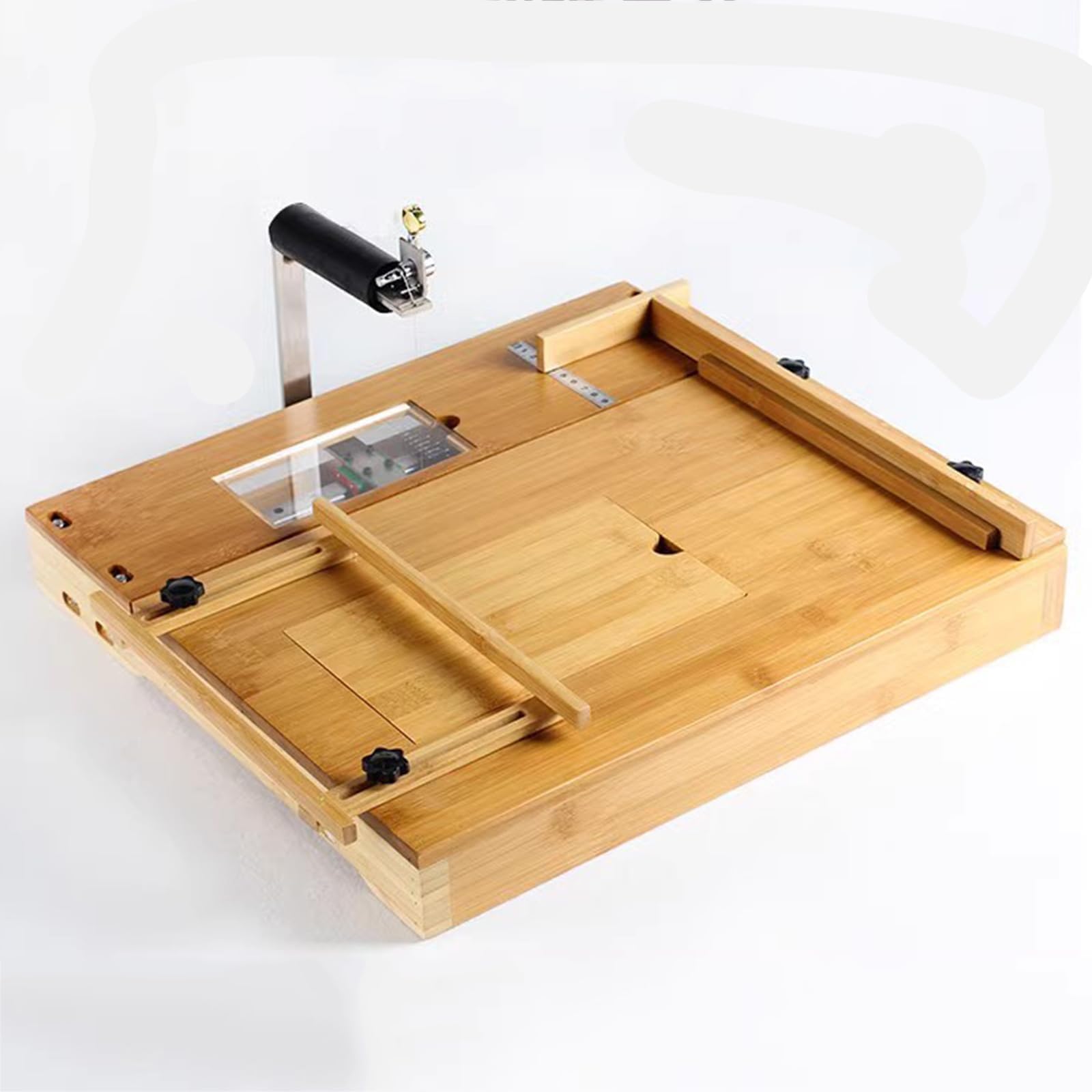 SaryEdge Soap Cutter Machine, Adjustable Slice Thickness, Wire Slicer with Size Scale, with Hidden Storage Box, for DIY Soap Bread,