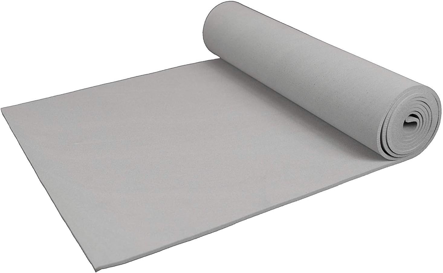 XCEL - Extra Soft Craft Foam Roll - Distressed - Grey, Size 54 Inch x 12 Inch x 1/8 Inch