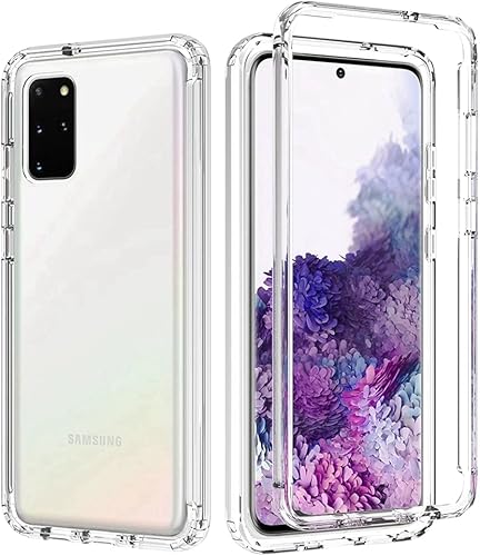 Funda para Galaxy S20 Plus 5G de 6.7 pulgadas (no compatible con S20 FE), Samsung S20 Plus, carcasa protectora transparente de cuerpo completo a