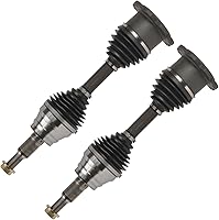Detroit Axle 2pc Front CV Axle Shafts for 2011-2019 Chevy Silverado GMC Sierra 2500HD 3500HD 8-Lug Wheels - Lifetime Warranty