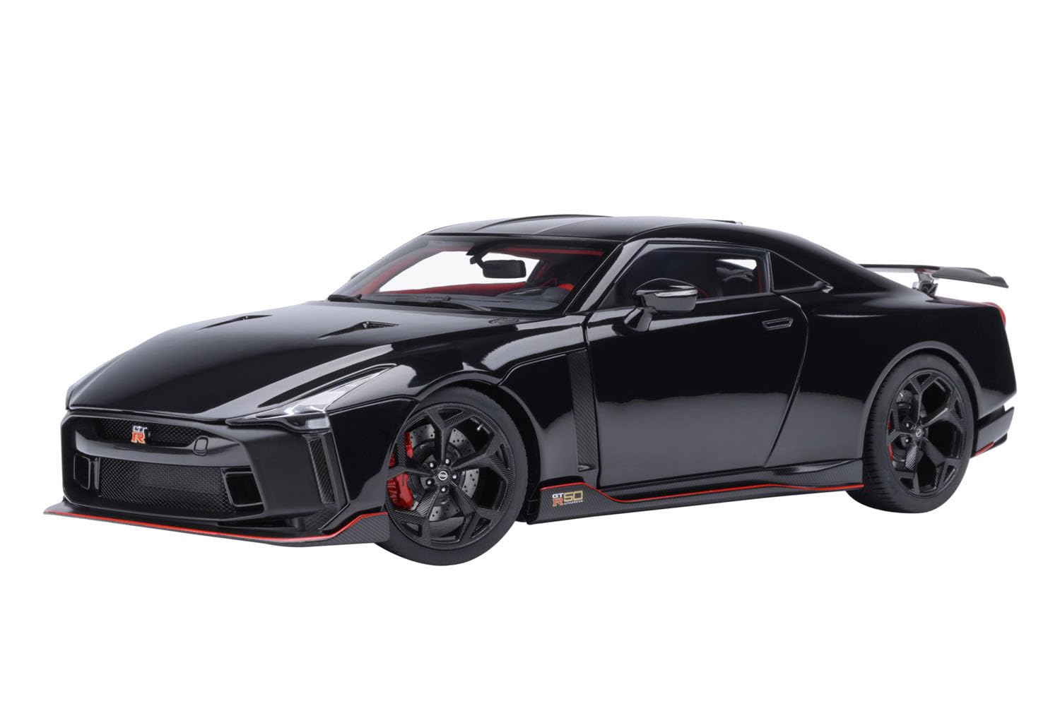 AUTOart GT-R50 by ItalDesign Black and Matt Black 1/18 Model Car AA77513