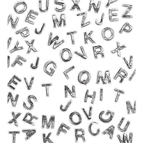 RAYHER Wax Letters 'X' 9 mm 3122522 °F Pack of 2 – Silver