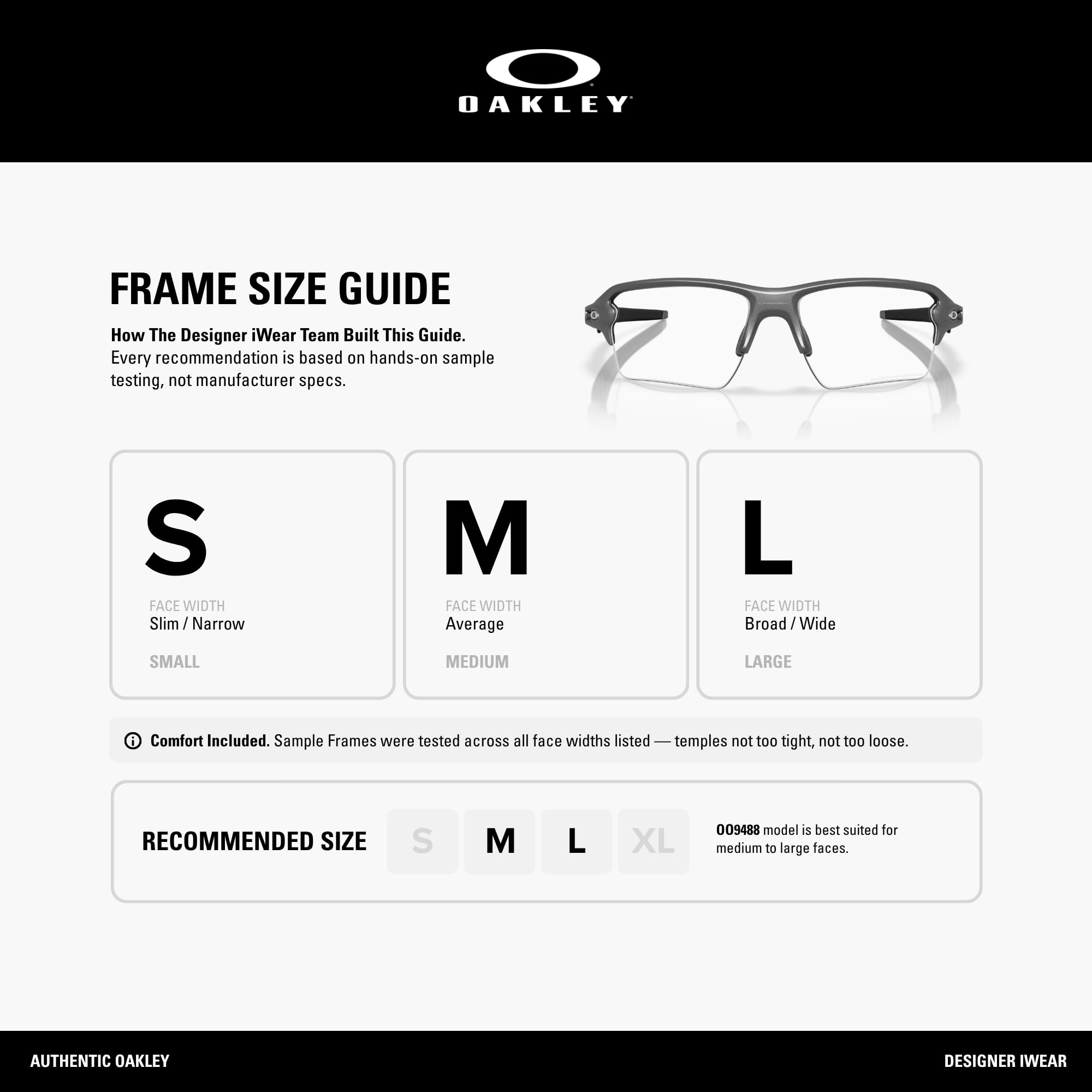 Oakley Flak 2.0 XXL Farbe Stahl 07 - Steel One Size
