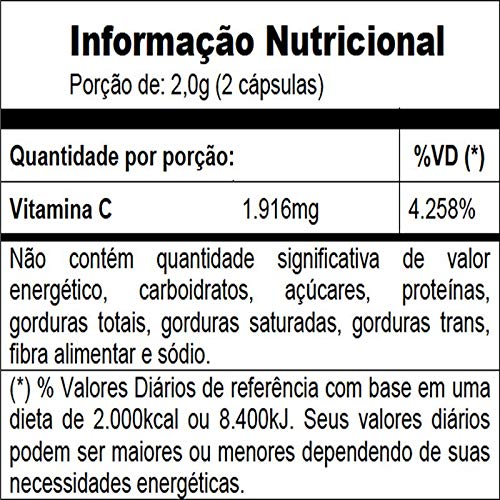 VITA C3 - Vitamina C Vitafor com 60 Cápsulas