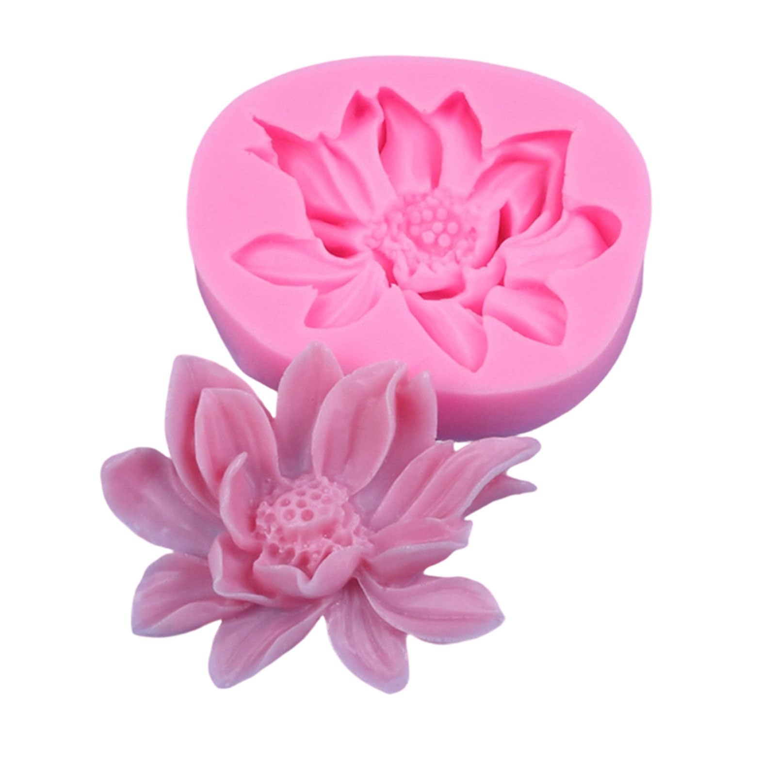 SXRQ Efficient Soft Silicone 3D Flower Molds Cake Decorating Tool for Professional Bakers and Creative Enthusiasts Creative Baking Molds