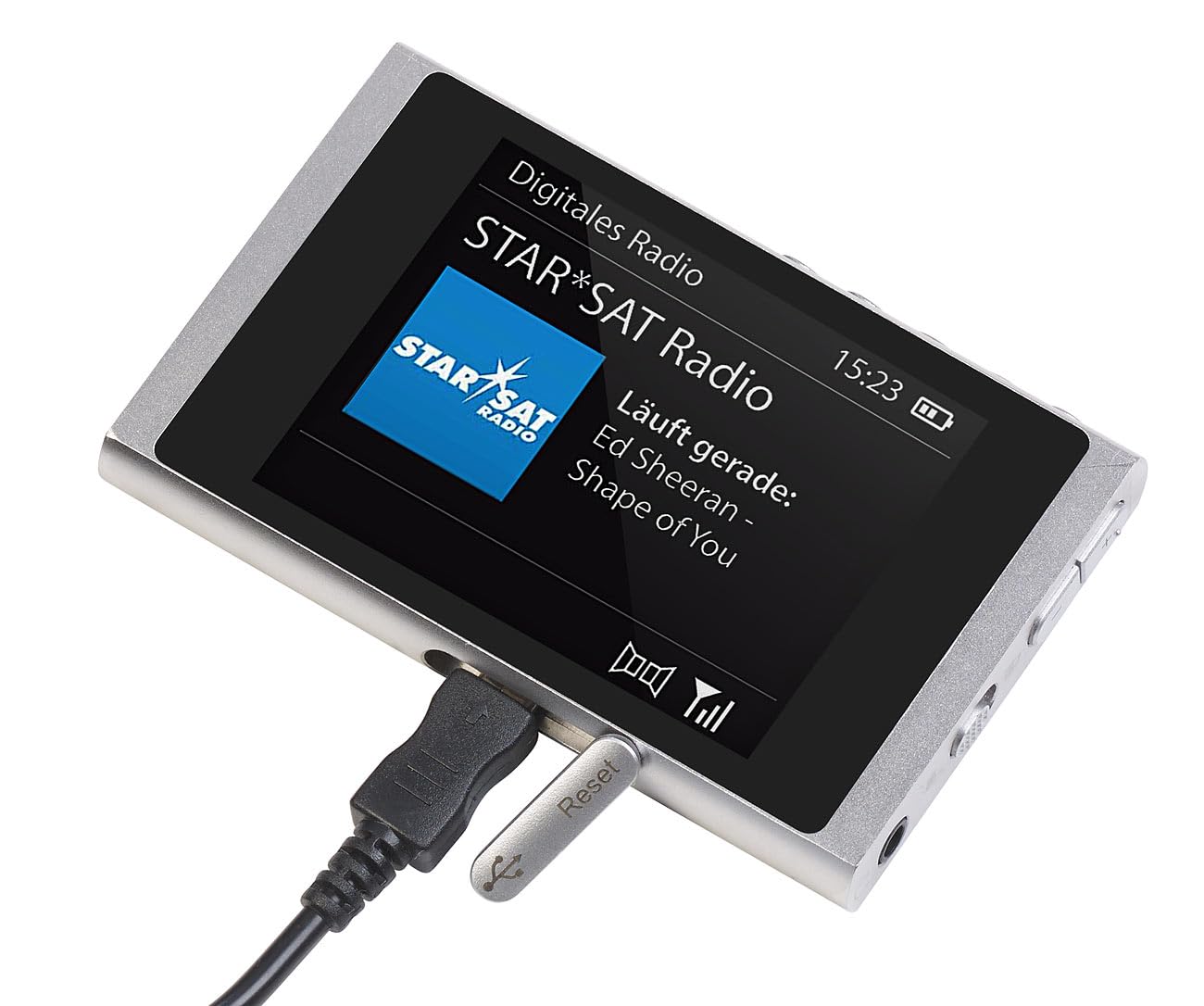 Radio de poche DAB+/FM rechargeable DOR-350.mini avec écouteurs [VR-Radio]