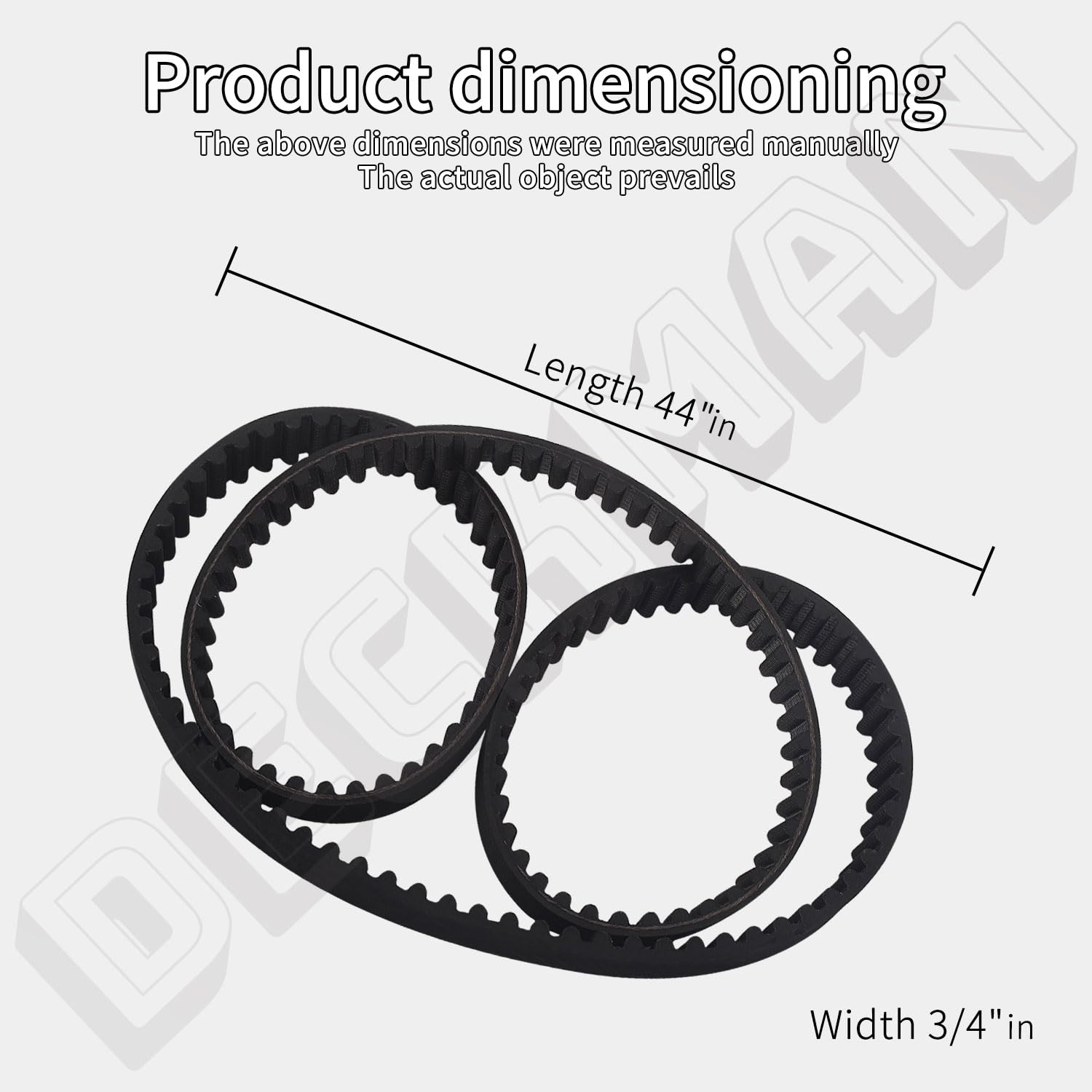 Toro Timemaster 30 Replace Toro Drive Belt 120-3335 Toro Belt Toro - Main Image