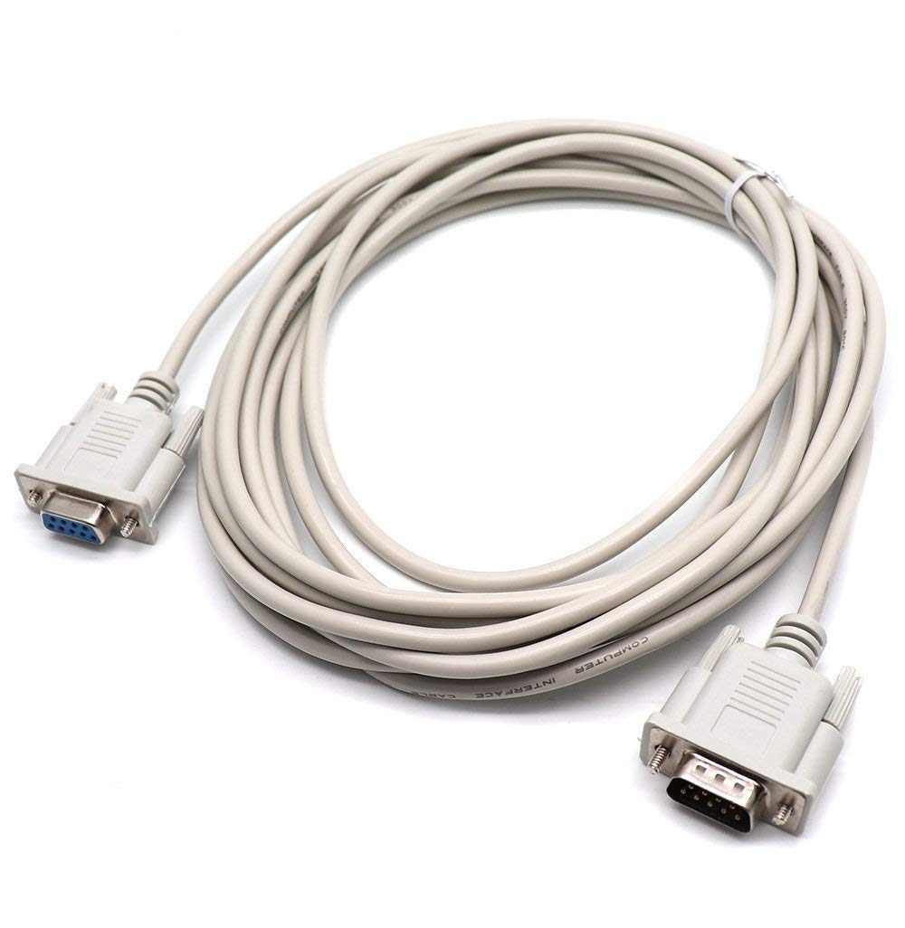 Yootop DB9 Pin Serial Port Male to Female Extension Cable