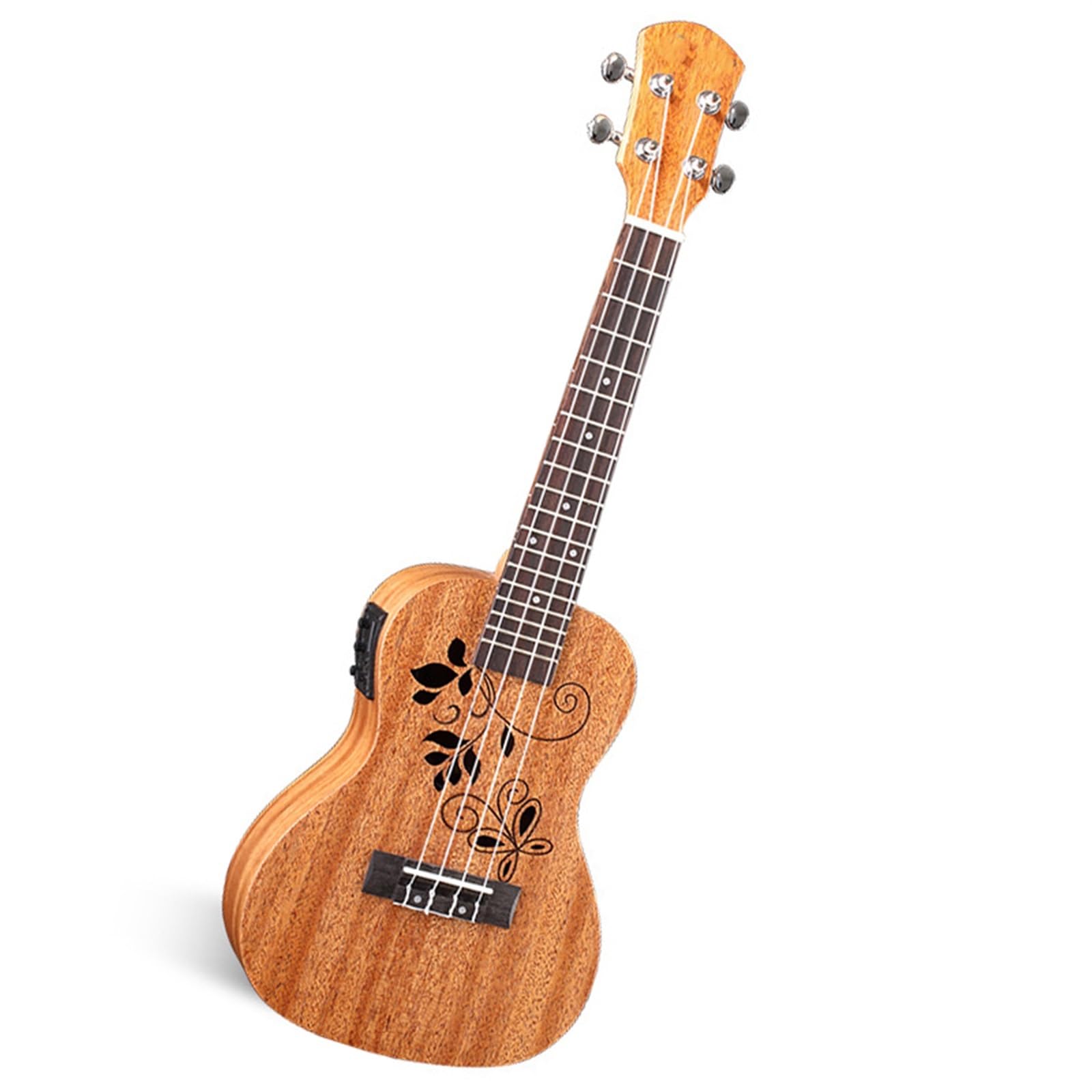 ukulele Chitarra Ukulele Elettrica Professionale In Mogano Da 23 Pollici Per Principianti
