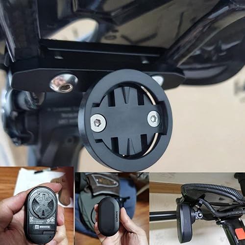 Miniatura 7 de NELboNs Soporte GPS para computadora de bicicleta compatible con CarminMagen eG G+, montaje recto para cámara de acción deportiva Go Pro, soporte