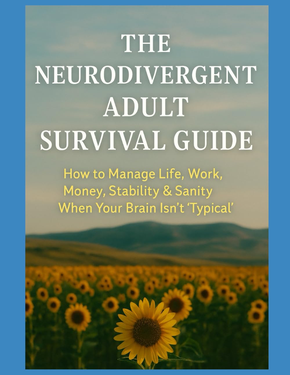 THE NEURODIVERGENT ADULT SURVIVAL GUIDE: How to Manage Life, Work, Money, Stability & Sanity When Your Brain Isn’t “Typical”