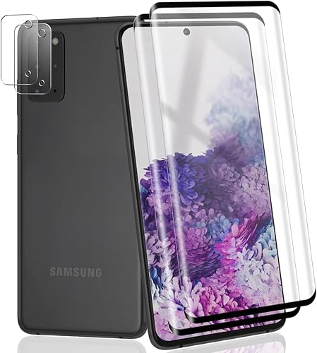 Miniatura 13 de Paquete de 3+2 protectores de pantalla para Samsung Galaxy S25 Ultra Flexible TPU Film (no vidrio) con protector de lente de cámara de vidrio