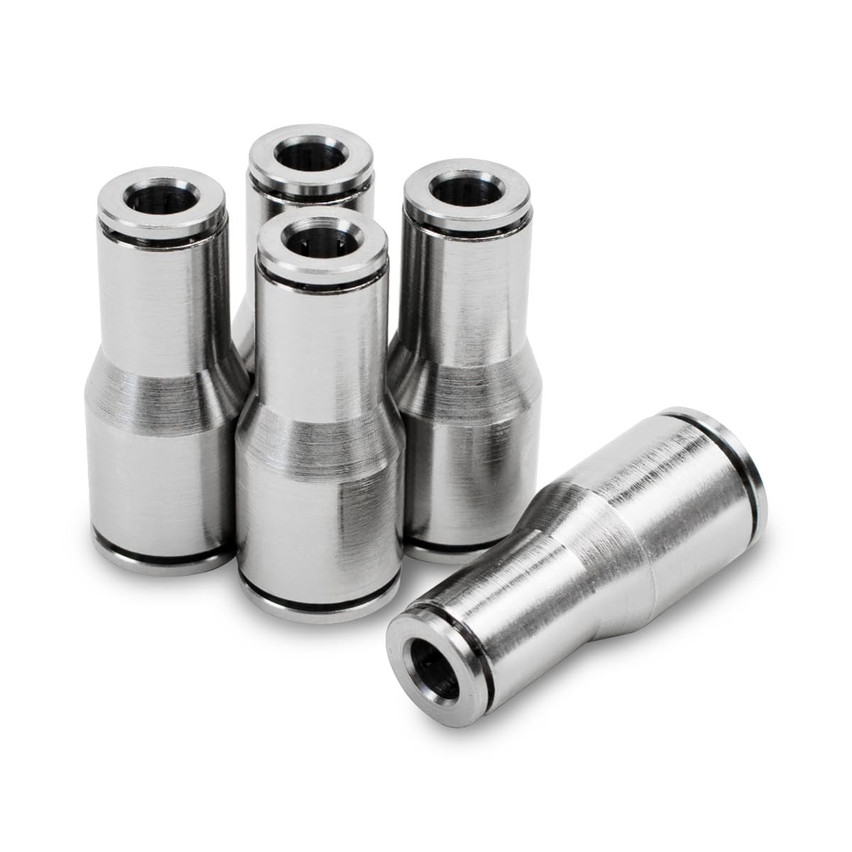 Aignep 8MM OD X 6MM OD Reducing Straight Connector